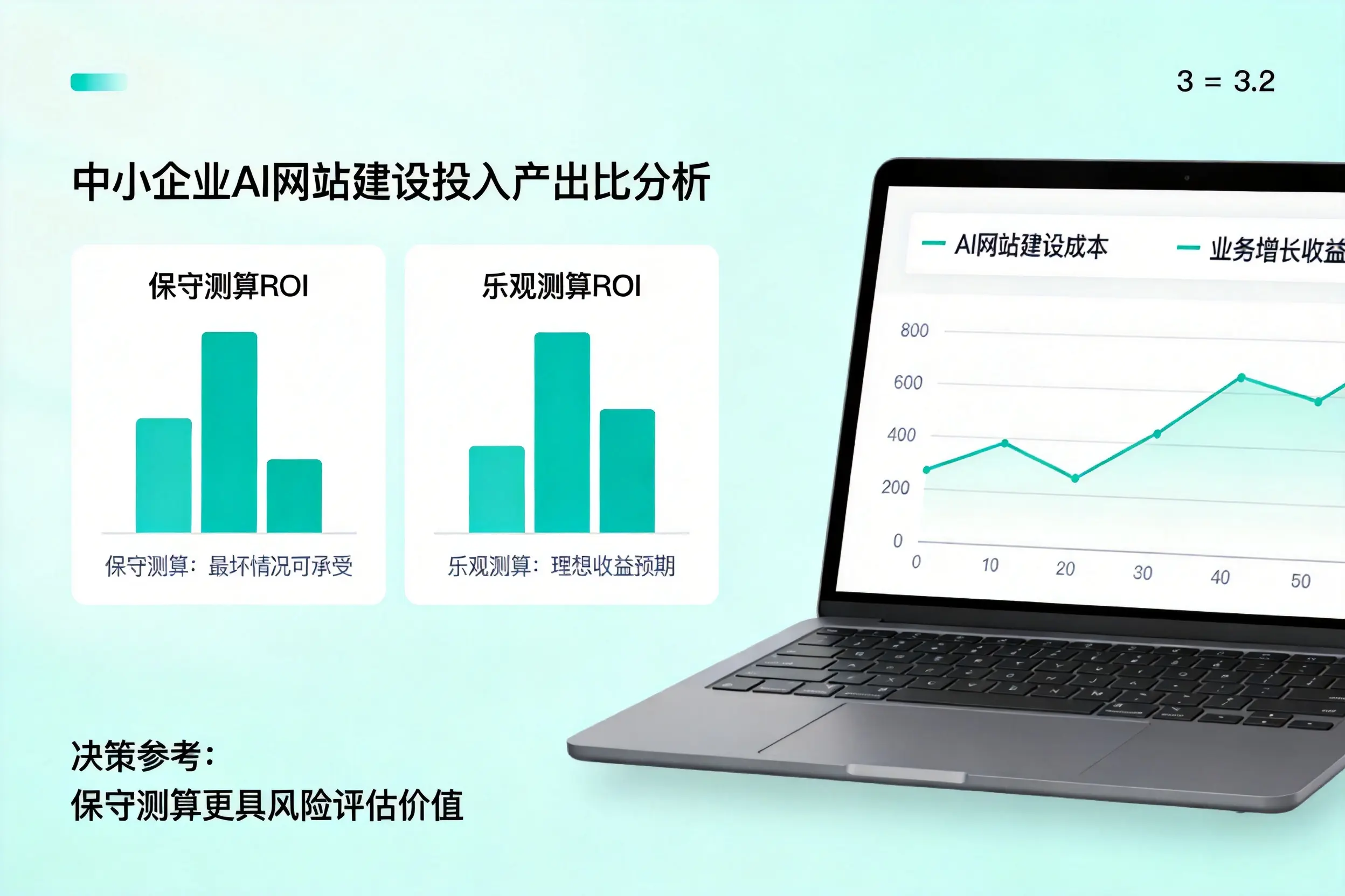 商洛中小企业AI网站建设投入产出比怎么算?先看这份分析
