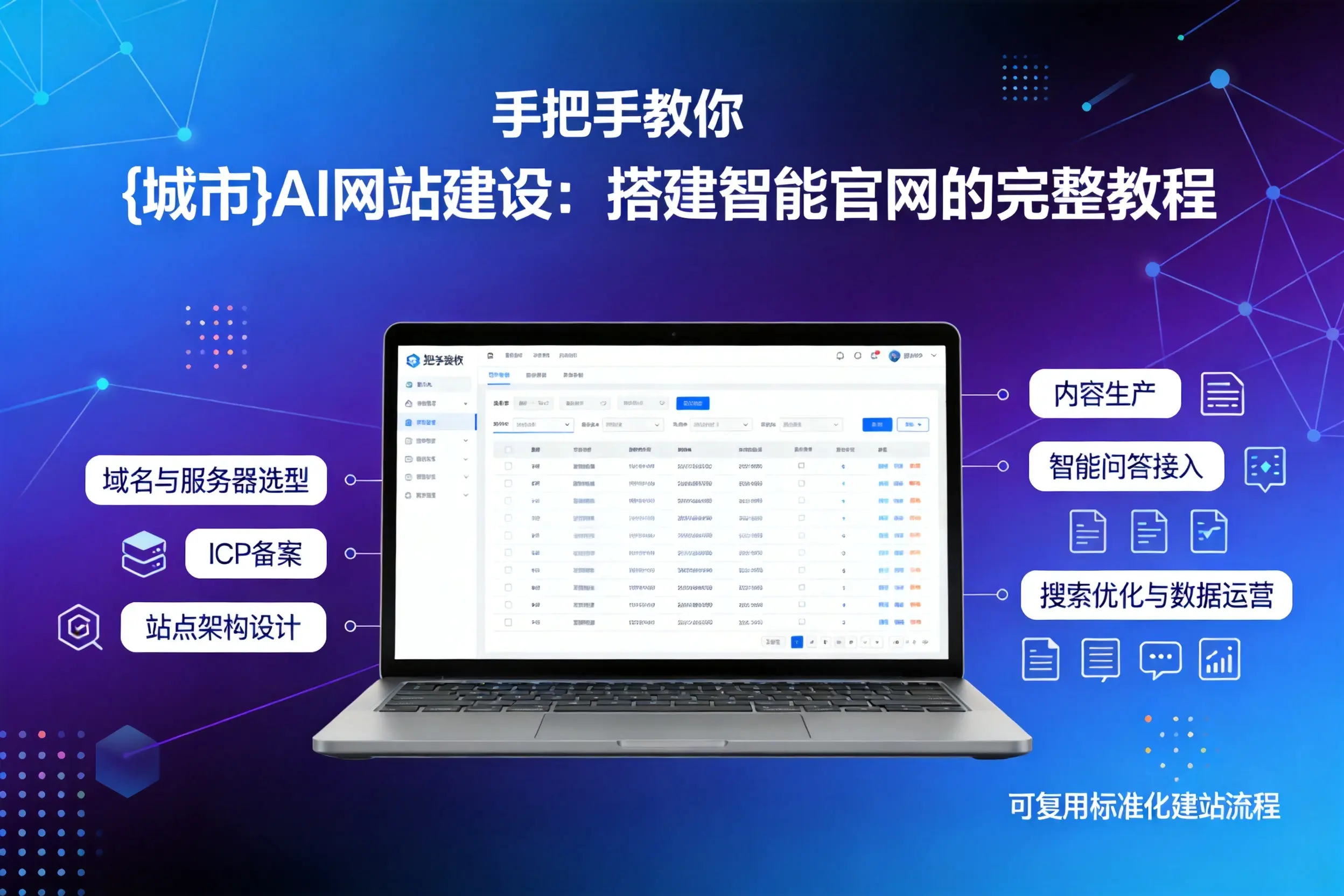 手把手教你商洛AI网站建设：搭建智能官网的完整教程